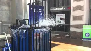 Michelle Sears of HNE gets dunked