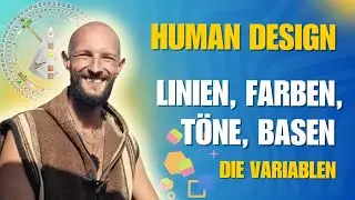 Human Design - What are lines, colors, tones, and bases?