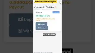free litecoin earning bot instant withdrawal to ur wallet @Earnfreecryptocurrency9