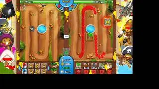 Trying out BTD Battle strategies #1 (Banana Farm, Helicopter, Cobra)