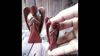 Red Jasper Stone Angels #Japserangel #angel (Contact on: 9664045755 , 7014909668 )