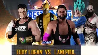 Eddy Logan VS La Lane - (Lucha de Mejores Amigos MATCH)