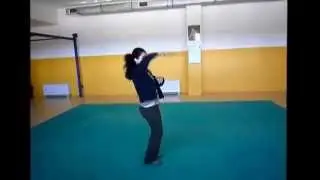 Woman Whip Cracking: Relax With Bullwhip!