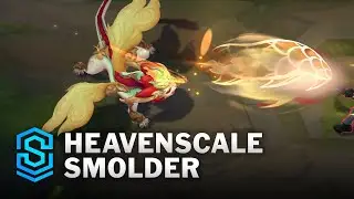 Heavenscale Smolder Skin Spotlight - Pre-Release - PBE Preview - League of Legends