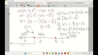 4.4 Local Extrema and Concavity C