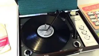 1967 Admiral Battery-Powered Portable Record Changer Demonstration. Model YH1421