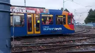 Trams at Delta Junction On Saturday The 5th of November 2022