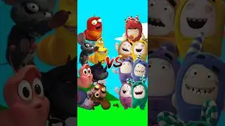 Oddbods Vs Larva #shorts #oddbods #larva