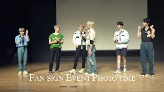 20220620 원어스 TRICKSTER ' Skydivin' ' 포토타임 :  (일지아트홀 팬사인회 / ONEUS FANCAM / FANSIGN EVENT)