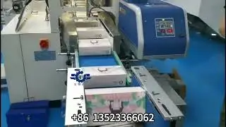 Automatic tissue box packaging machine, toilet paper processing equipment