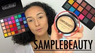SAMPLE BEAUTY ERASE & BOOST BASES| Review & EYESHADOW TUTORIAL