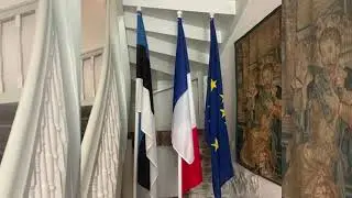 Breakfast at the French Embassy with Mr. Sten-Erik M&auml;gus, Head of Ecosystem Development at Guardtime