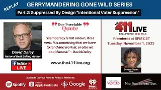 Suppressed By Design - Intentional Voter Suppression