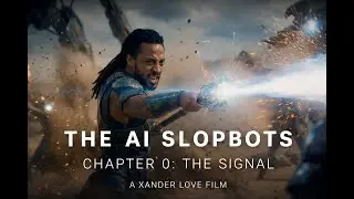 THE AI SLOPBOTS &mdash; Chapter 0: The Signal (Official Teaser Trailer) - A Film by Xander Love #ai #film