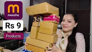 Meesho Rs 9 products unboxing | Meesho Home essentials #meeshohomeessentials #meeshohomedecor