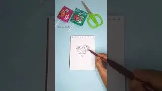 How to draw a cute Pop It 👆💟 #cute #draw #drawing #kids