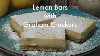 Lemon Bars with Graham Crackers - EASY!