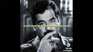 They did DNA test to find out Saddam Hussein&rsquo;s identity #pakistan #pti #imrankhan #uk #europe #india