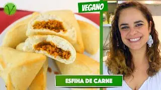 ESFIHA DE CARNE VEGANA #716 | Receitas da Mussinha
