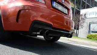 BMW 1M Eisenmann Race + SoundPipe - revs