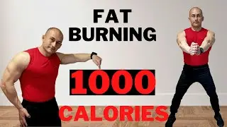 1000 CALORIES KILLER FAT BURNING WORKOUT AT HOME I No Equipment