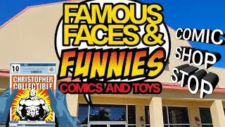Comic Shop Stop: Famous Faces & Funnies Comics and Toys