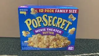 Pop Secret Movie Theater Butter - 12 Pack Family Size.