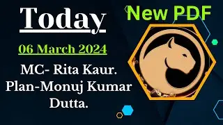 Meta Force New PDF Plan 06 March 2024 || MC- Rita Kaur. & Plan-Monuj Kumar Dutta.