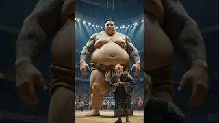 The Giant and the Elder An Epic Encounter in the Arena #short #EpicMoment #ArenaBattle #Giant
