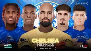 Обновление Chelsea Facepack для Pes 2021 и FL25 Vol.5 (SIDER) для ПК