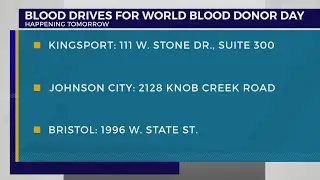Preview: Marsh Regional to celebrate World Blood Donor Day with drive