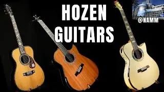 Guitar Works of Art - Hozen & Stonebridge Acoustic Guitars at NAMM