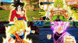 DBZ TTT Mod | Dragon Ball Z Infinity Kai Tenkaichi Tag Team ISO PPSSPP Android | Gameplay