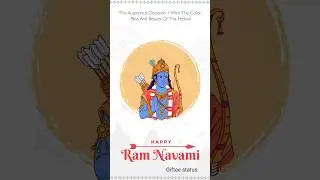 Ram Navami special 2024🙏ram navmi status 2024🙏Ram Navami latest status 2024