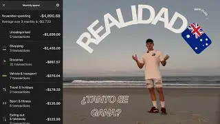 El DINERO que se gana en AUSTRALIA y la verdad sobre el COSTE DE VIDA REAL