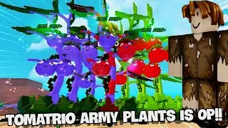 I Built the Ultimate Tomatrio Garden in Plants vs Brainrots!