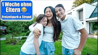 1 Woche ohne Eltern 😱 Freizeitpark & Strand! Keine Schule | Mama VLOG Mamiseelen