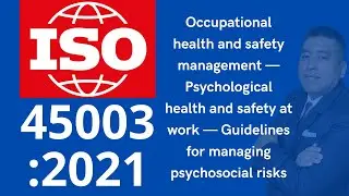 ISO 45003:2021 Occupational health and safety management. Psychological health and safety at work