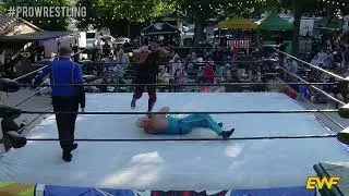 EWF Pro Wrestling Match - Anthony Idol vs Michael Badwolf