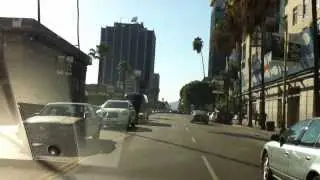 Dashcamming: Sunset Blvd in Hollywood, CA