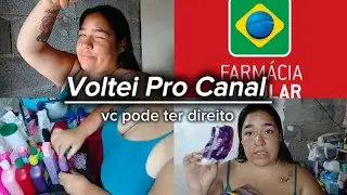 Vlog:  voltei pro canal+ vc pode ter direito 