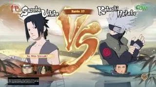 NUNS4 - xRetsu Kirin Sasuke Gameplay