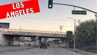 LOS ANGELES - COMMERCE AREA - DRIVING TOUR