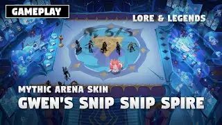 GWEN'S SNIP SNIP SPIRE (GAMEPLAY) - MYTHIC ARENA SKIN | TFT 16.2