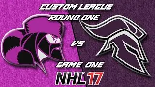 NHL 17 - Custom League - Boston @ Kansas City Round 1 Game 1