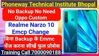 Realme Narzo 10 Emcp Change Without Backup Full Process