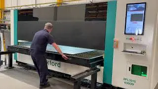 Boxford BFL3015 6kw Fibre Laser Cutter UK - Cutting Replacement Slats