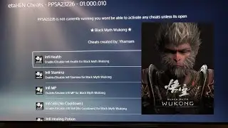 Black Myth Wukong - Cheats / Treane Jailbreak PS5
