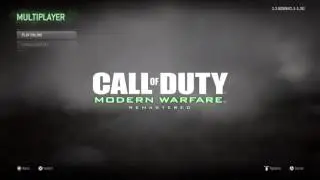 Call of Duty&reg;: Modern Warfare&reg; Remastered Multiplayer Menu