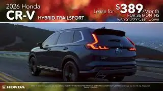 CR-V Lease Offer Honda of Plymouth October 2025 15 Sec